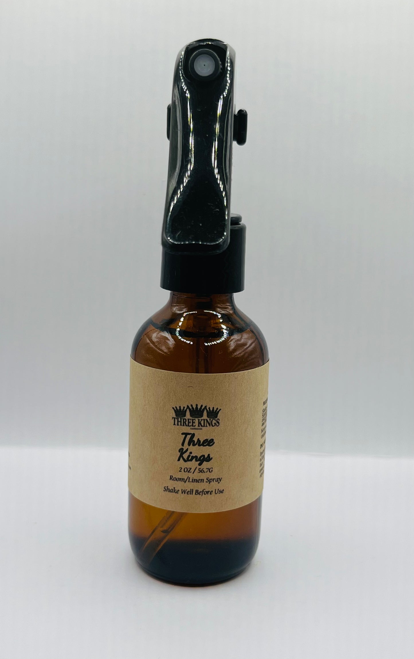 Three Kings Room/Linen Spray- Amber & Saffron Scent