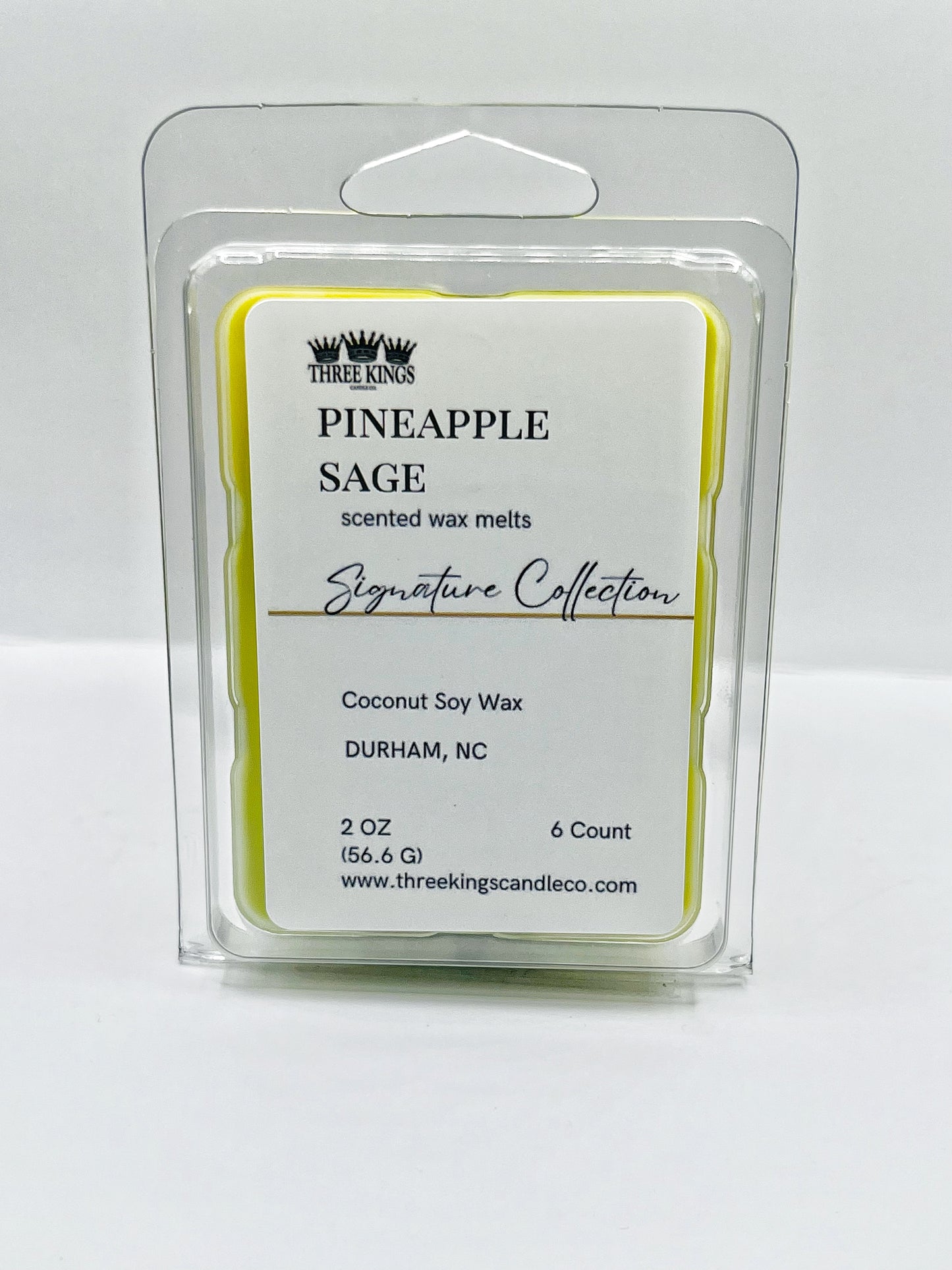 Pineapple Sage Clamshell Wax Melts- Pineapple & Sage Scent