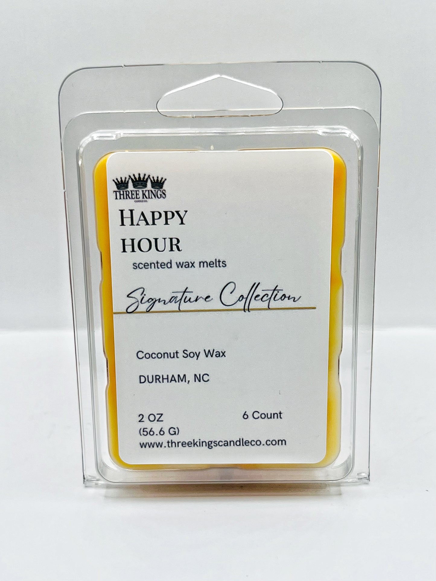 Happy Hour Wax Melts- Citrus & Mandarin Scent