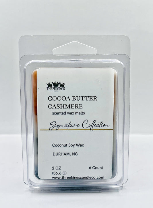 Cocoa Butter Cashmere Wax Melts- Cocoa Butter & Vanilla Scent