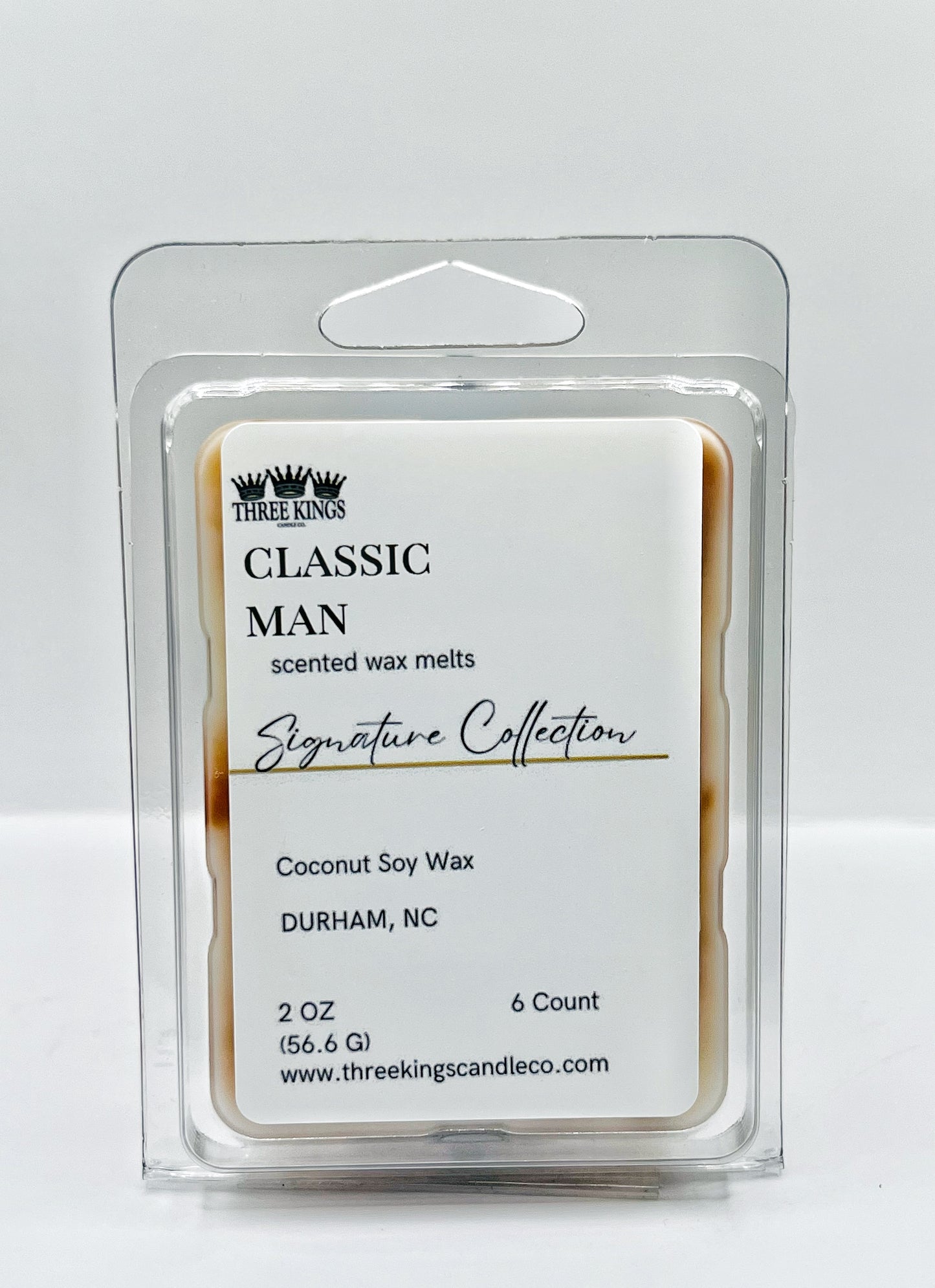 Classic Man Wax Melts- Powder & Musk Scent