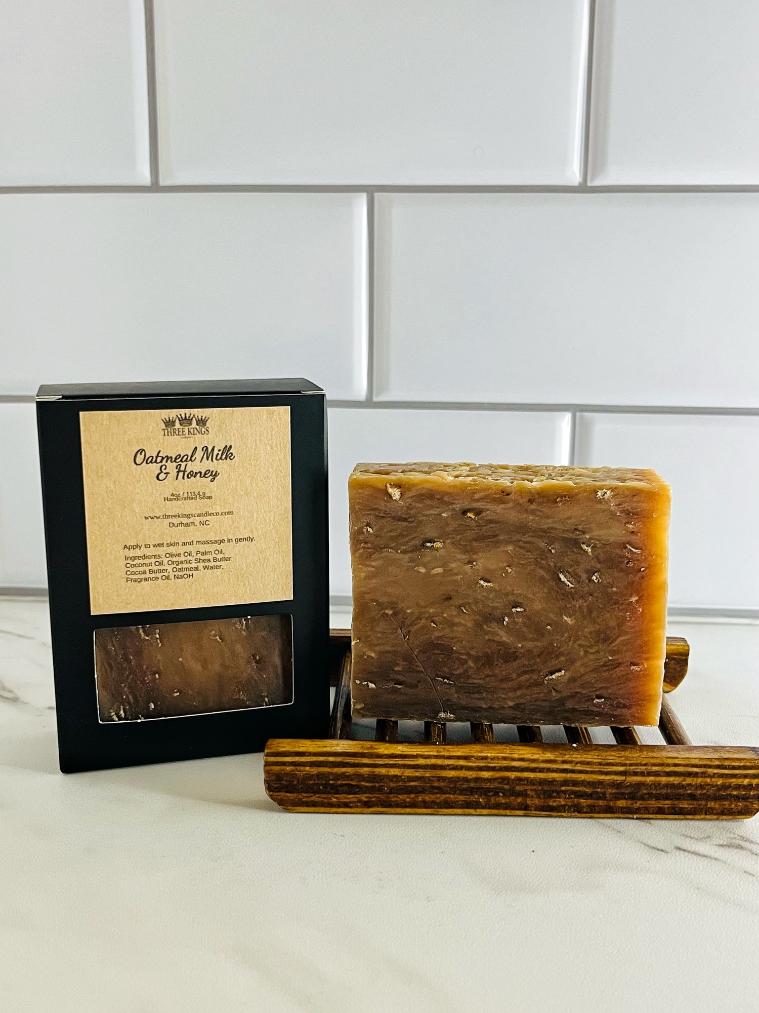 COCOA BUTTER & OATMEAL 4oz BAR SOAP